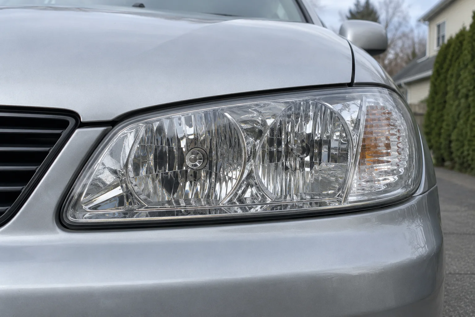 daily driver clear headlight — generated demo illustration
